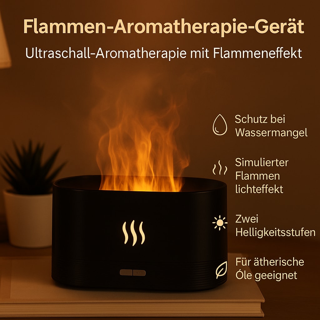 CalmFlame™ – LED Aroma Diffuser