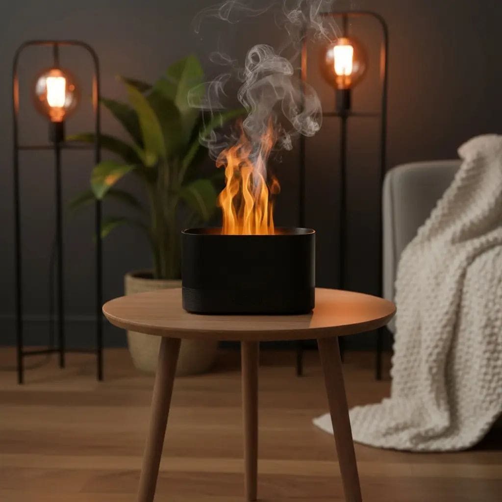 CalmFlame™ – LED Aroma Diffuser