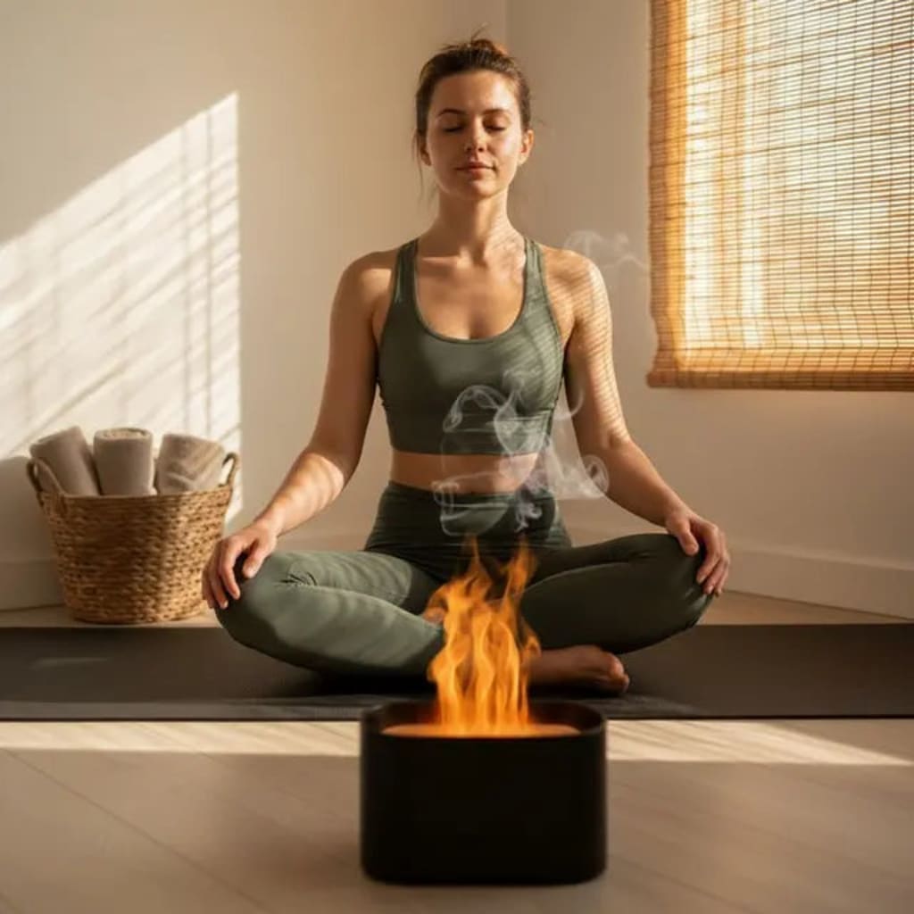 CalmFlame™ – LED Aroma Diffuser
