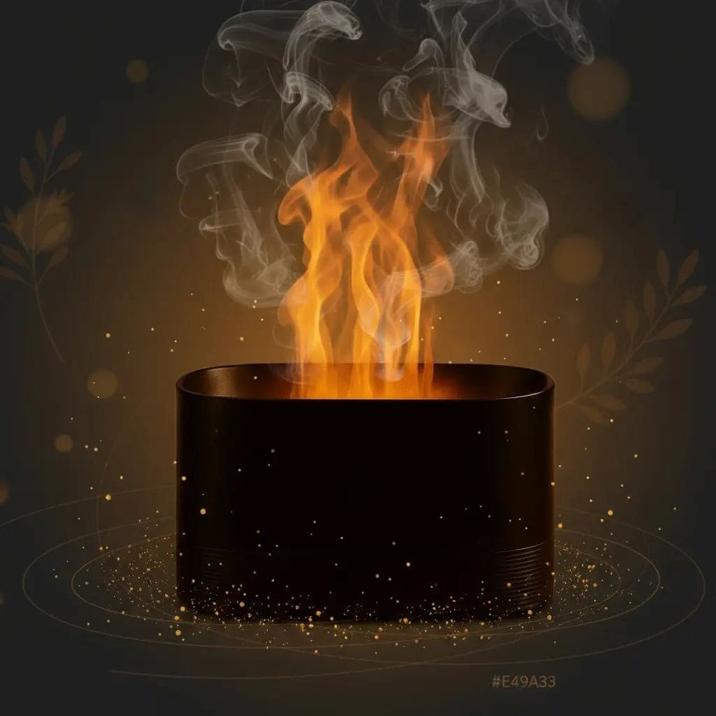 CalmFlame™ – LED Aroma Diffuser